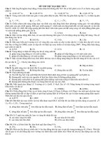 Đề thi thử đại học số 2