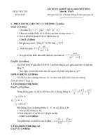 Đề luyện thi TN THPT&ĐH (16a)