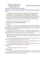 Phiếu đánh giá tiêu chí : Tiêu chuẩn I - Tiêu chí 2