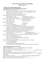 de cuong HKII Vat Ly 6