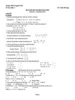 De cuong on tap HK 2 toan 8(09-10)