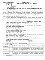 Đề Ktra Ngữ văn 8  - Tiết 113