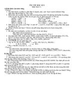 ôn tập hk 1 lớp 11