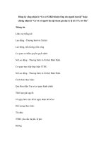 Đăng ký công nhận là “Cơ sở SXKD dành riêng cho người tàn tật” hoặc chứng nhận là “Cơ sở có người tàn tật tham gia đạt tỷ lệ từ 31% trở lên” potx