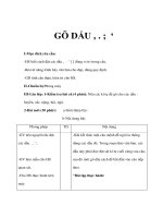 Tin học lớp 4 - GÕ DẤU , . ; ‘ pptx