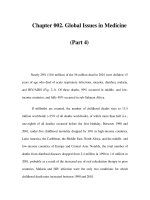 Chapter 002. Global Issues in Medicine (Part 4) docx