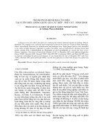THÀNH PHẦN BỆNH HẠI CÂY ĐIỀU TẠI VƯỜN ĐIỀU GIỐNG QUỐC GIA CÁT HIỆP - PHÚ potx