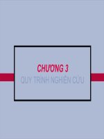 CHƯƠNG 3 - QUY TRÌNH NGHIÊN CỨU potx
