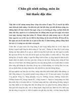 Chân giò ninh măng, món ăn bài thuốc độc đáo potx