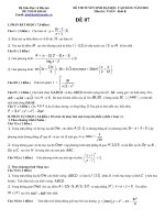 Đề thi ĐH theo Cấu trúc 2010 (07)