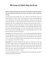 Đỗ trọng trị bệnh tăng huyết áp pptx