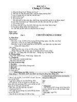 GIÁO ÁN CHUẨN VẬT LÝ 8