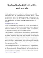 Xoa bóp, bấm huyệt điều trị tai biến mạch máu não ppt