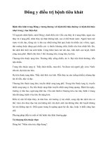 Đông y điều trị bệnh tiêu khát ppsx