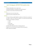 Lab 2: Sử dụng các ASP.NET Web control cơ bản potx