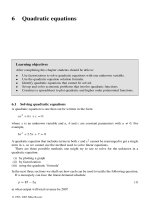 Basic Mathematics for Economists - Rosser - Chapter 6 pps