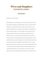 Wives and Daughters ELIZABETH GASKELL CHAPTER 9 docx