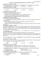 cac de thi tot nghiep,cao dang, dai hoc tu nam 2007 den nam 2009 phan song