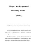 Chapter 033. Dyspnea and Pulmonary Edema (Part 6) pps