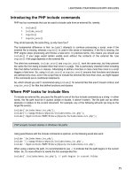 Giải pháp thiết kế web động với PHP - p 10 ppsx