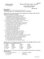 De thi thu DH ( can chinh DA cac cau sua loi sai )