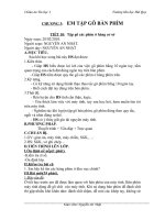 Chương III. Bài 1. Em tập gõ bàn phím ở hàng phím cơ sở