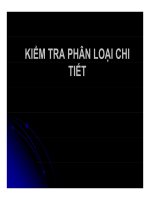 Kỹ thuật kiểm tra phân loại chi tiết máy docx