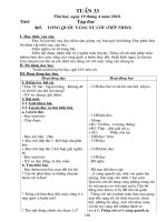 GA lớp 4 Tuần 33 (Hay)