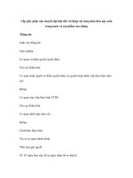 Cấp giấy phép vận chuyển đặt biệt đối với động vật rừng khai thác gây nuôi trong nước và sản phẩm của chúng docx