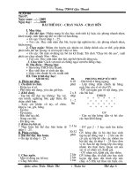 Giáo án TD 8 Tuần 4