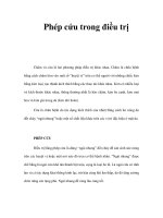 Phép cứu trong điều trị pptx