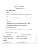 Giáo án Tiếng Việt 3 - TẬP ĐỌC – KỂ CHUYỆN AI CÓ LỖI ( Tiết 4 + 5 ) pot