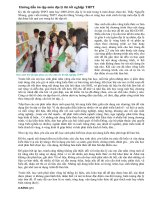 Hướng dẫn ôn tập môn địa lý thi tốt nghiệp THPT