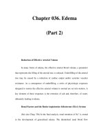 Chapter 036. Edema (Part 2) pptx