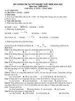 ON THI TN THPT 2010 HOA HOC