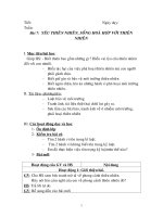 Bai 7: Yêu thiên nhiên, sống hòa hợp với thiên nhiên