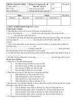 Đề thi học kì 2 lý 9 mới