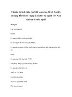 Chuyển từ hình thức thuê đất sang giao đất có thu tiền sử dụng đất với đối tượng là tổ chức và người Việt Nam định cư ở nước ngoài doc