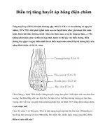 Điều trị tăng huyết áp bằng điện châm ppt