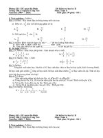 Đề kiểm tra học kỳ 2(Toán 6)