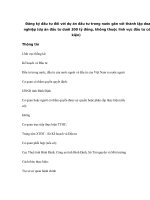 Đăng ký đầu tư đối với dự án đầu tư trong nước gắn với thành lập doanh nghiệp (dự án đầu tư dưới 300 tỷ đồng, không thuộc lĩnh vực đầu tư có điều kiện) ppt