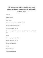 Cấp lại Giấy chứng nhận đủ điều kiện kinh doanh nguyên liệu thuốc lá (Trường hợp Giấy phép bị mất, rách, tiêu hủy) ppsx