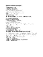 Bài luyện tập cho học sinh lớp6 học kỳ II (09-10)