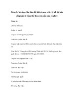 Đăng ký đo đạc, lập bản đồ hiện trạng vị trí trích từ bản đồ phân lô tổng thể theo yêu cầu của tổ chức doc