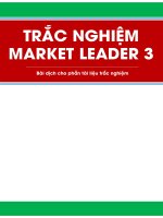 Bài dịch trắc nghiệm market leader 3