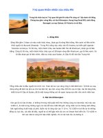 7 kỳ quan thiên nhiên của châu Phi