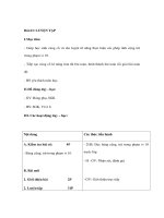 Giáo án toán lớp 1 - LUYỆN TẬP pdf