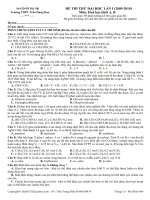 Đề thi thử trường Trần Hưng Đạo (14/04/10)