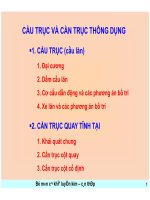 Một số cầu trục và cần trục thông dụng ppsx