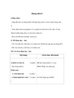 Giáo án Toán lớp 3 - Bảng chia 6 pps